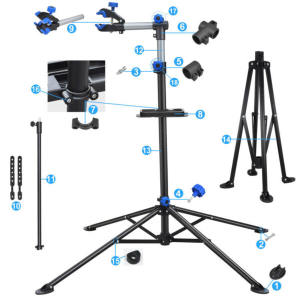 Fluir Workshop Bicycle Repair Stand view 4