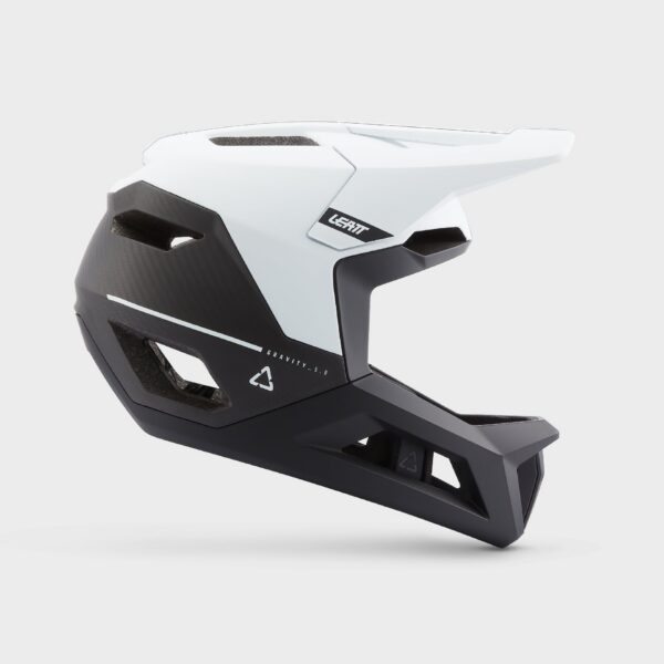 Leatt MTB Gravity 5.0 Helmet (Black/White)