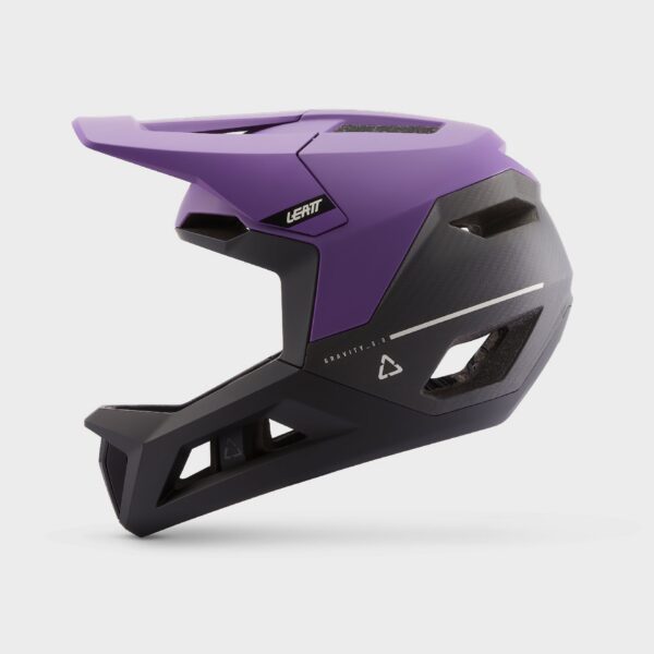 Leatt MTB Gravity 5.0 Helmet (Purple)
