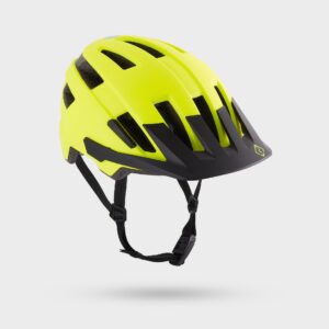 Leatt MTB Trail 1.0 Universal Fit Youth Helmet (Neon Yellow)