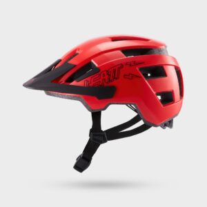 Leatt MTB Trail 1.0 Universal Fit Youth Helmet (Red)