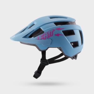 Leatt MTB Trail 1.0 Universal Fit Youth Helmet (Retro Blue)