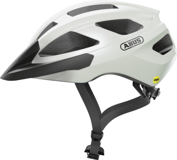 Abus Macator MIPS helmet Pearl White