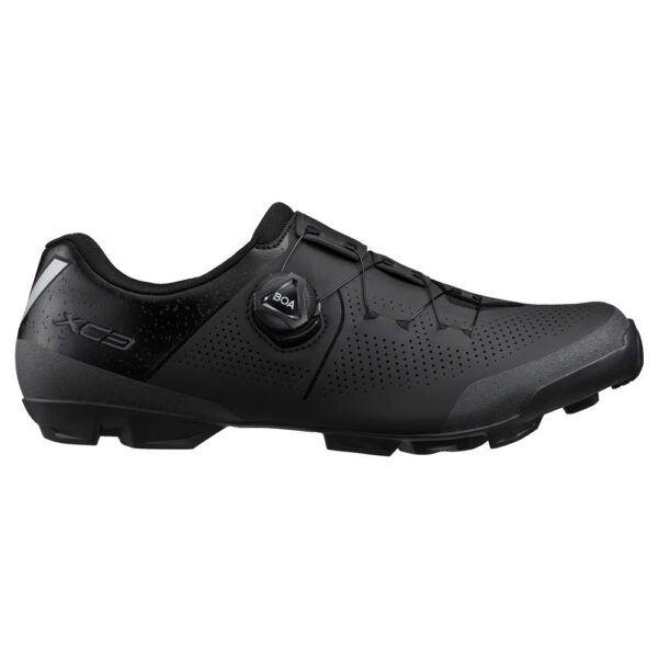 Shimano SH-XC302 Wide MTB Shoes (Black)