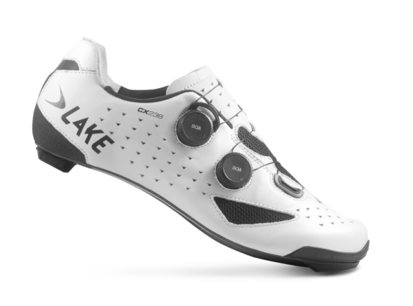 Lake CX238 Road Shoes (White/White)