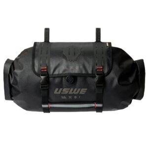 USWE Roll-Top & Holster Handlebar Bag (Black)