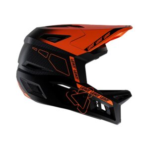 Leatt MTB Gravity 6.0 Carbon Helmet (Glow Orange)