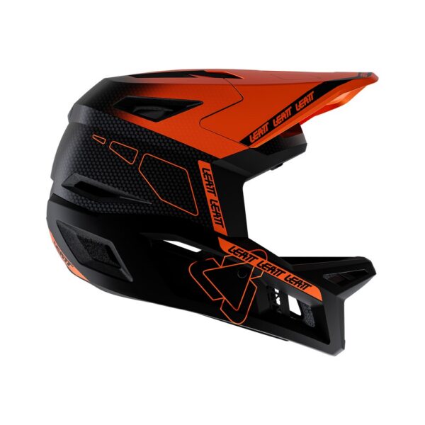 Leatt MTB Gravity 6.0 Carbon Helmet (Glow Orange)