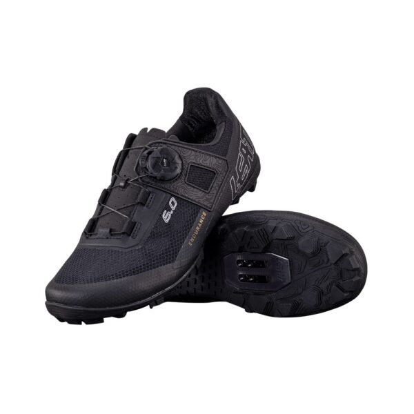 Leatt_Shoe_6.0Endurance_Black_Pair_3025106200 Leatt ProClip 6.0 Endurance MTB Shoes (Black)