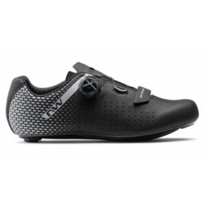 Northwave Core Plus 2 Wide Road Shoes (Black)