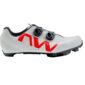 Northwave Rebel 3 MTB & Gravel Shoes (Grey/Red)