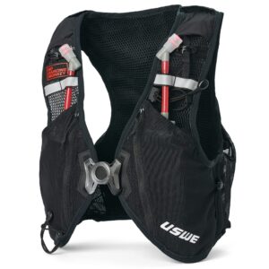 USWE PACE 14L Trail Running Vest (Black/Grey)