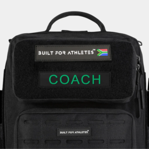 BFA Coach Patch Black Back & Green Text