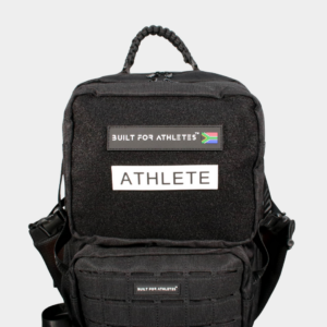 BFA Athlete Patch White Back & Black Text