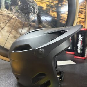 Giro Tyrant MIPS MTB helmet in matte black, side view