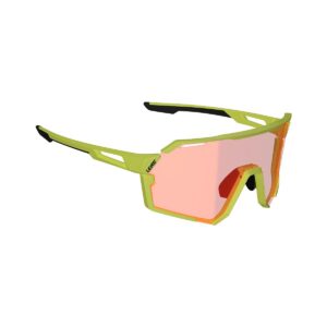 Leatt RideViz Pro Sunglasses (Neon Yellow / Red 13%)
