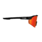 Leatt SpeedViz Lite Sunglasses (Satin Black / Iriz Cryztal Red 13%)