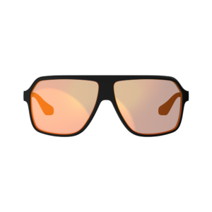 Leatt TheViz Andes Polarized Sunglasses (Satin Black / Red 14%)