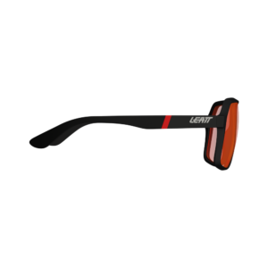 Leatt TheViz Andes Polarized Sunglasses (Satin Black / Red 14%)