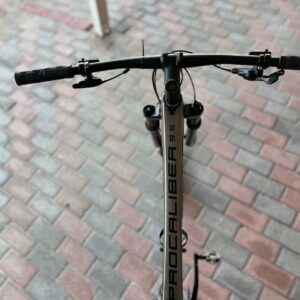 Trek Procaliber 9.5 cockpit and top tube
