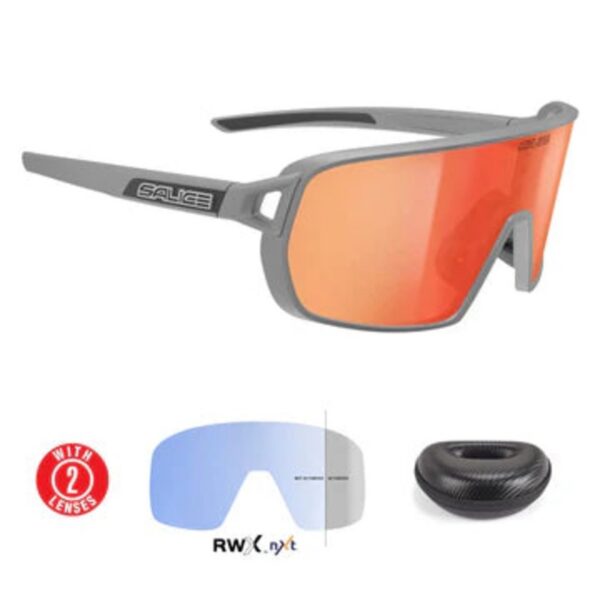Salice 028 RWX Sunglasses (Grey / RW Red) Salice 028 RWX Sunglasses (Grey / RW Red)