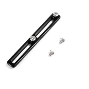 Veyga adjustable bottle holder base, 2-slot, black, with bolts